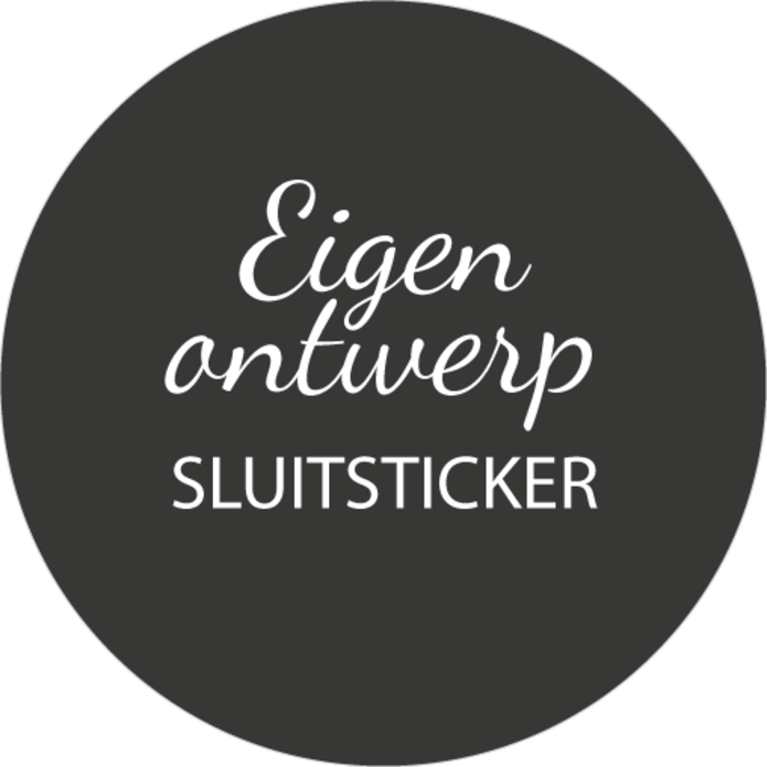 Sluitsticker zelf maken