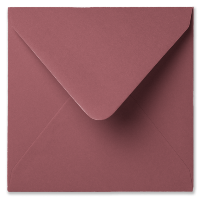 14 x 14 cm op bestelling - framboos