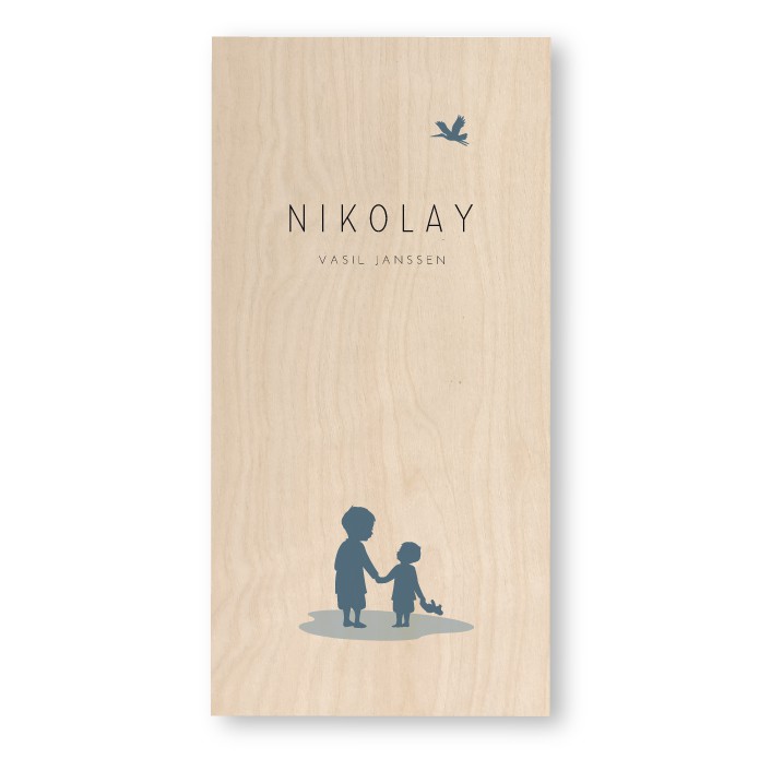 Geboortekaartje Hout Nikolay