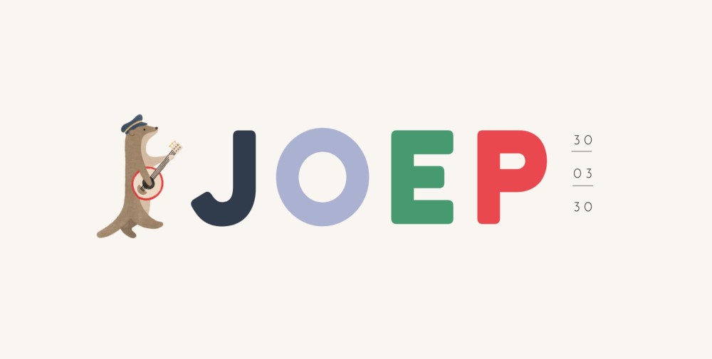 Geboortekaartje Joep Otter 20x10 Dubbel - Froukje