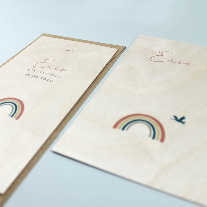 Geboortekaartje Hout Eris