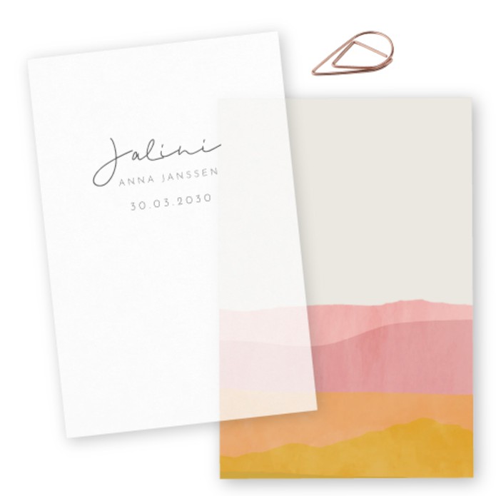 Vellum kalk landschap