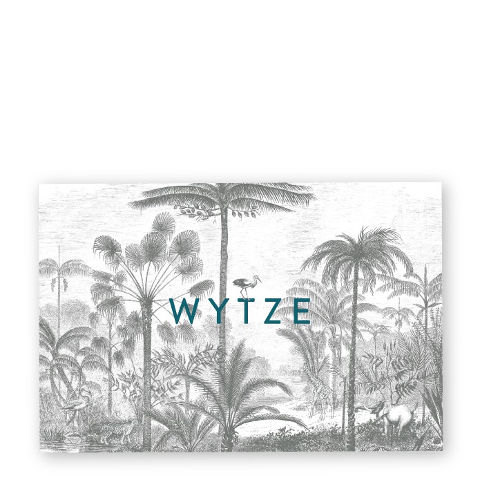 Babykaartje jungle Wytze