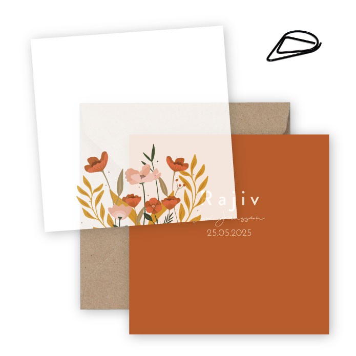 Babykaartje kalklabels Rajiv