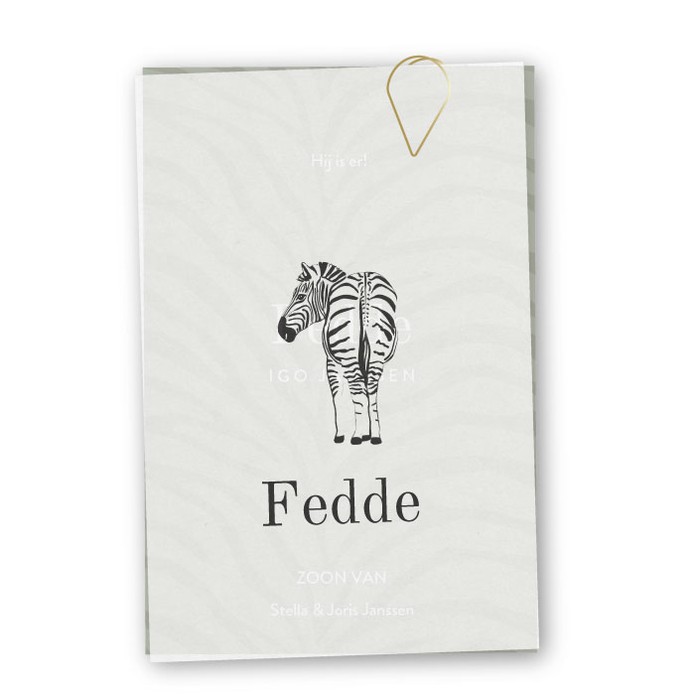 Geboortelabels kalk dieren