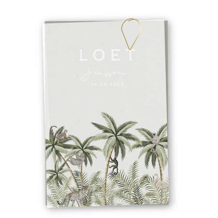 Babykaartje kalk Loet