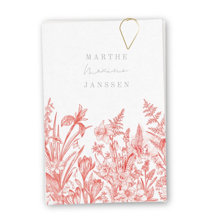 Geboortelabels kalk Marthe