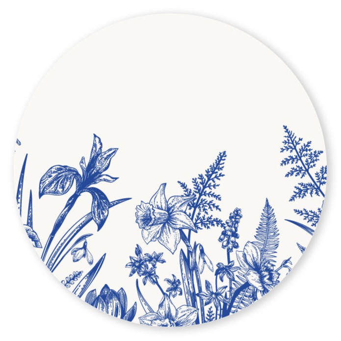 Sluitsticker wilde bloemen Kamiel