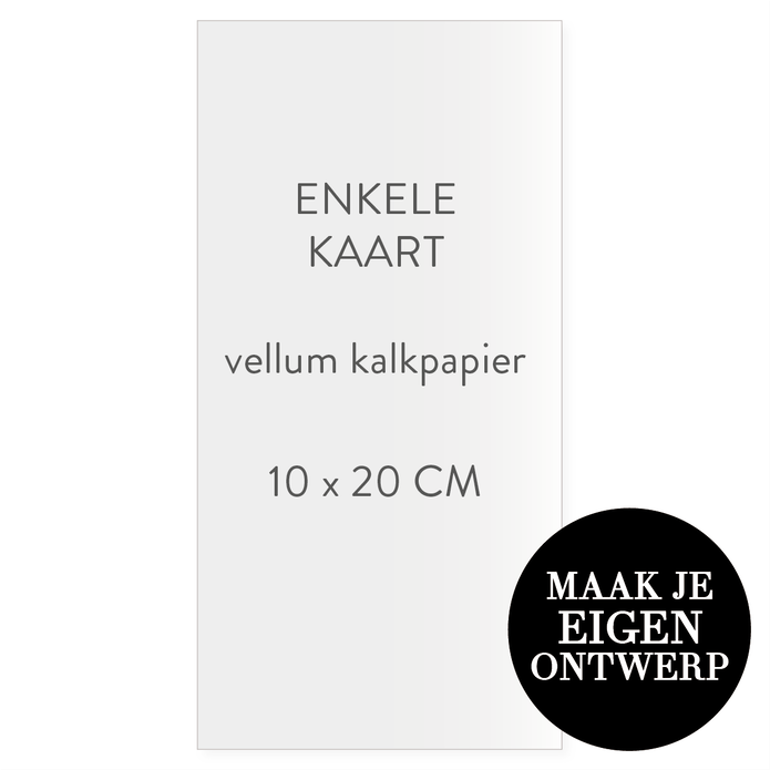 Zelf maken - los kalklabel